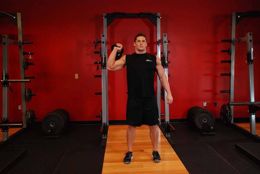 One-Arm Kettlebell Para Press — Kettlebell Shoulders exercise demonstration