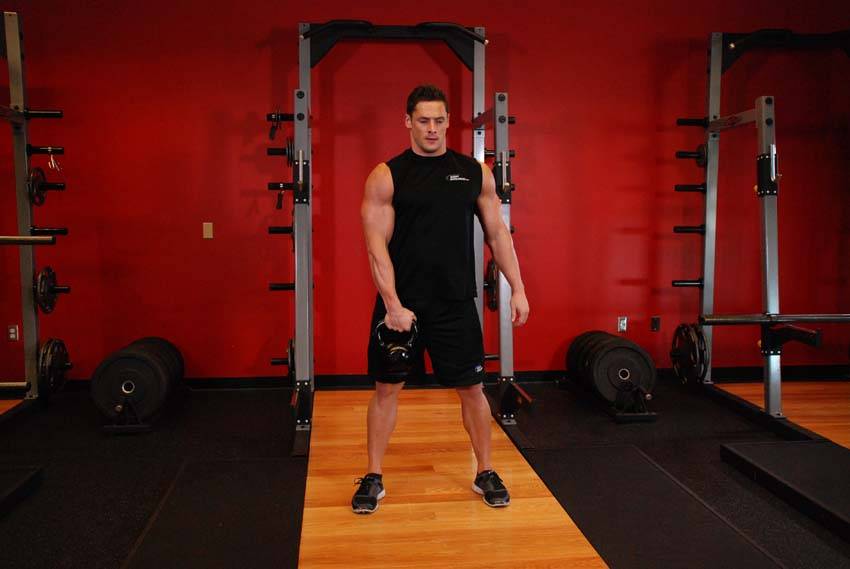 One-Arm Kettlebell Snatch — Kettlebell Shoulders exercise demonstration