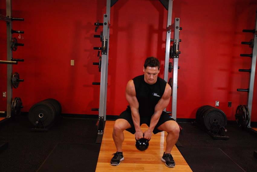 Open Palm Kettlebell Clean — Kettlebell Hamstrings exercise demonstration