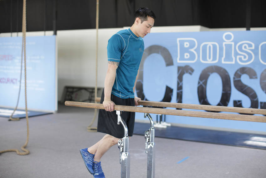 Parallel Bar Dip — Other Triceps exercise demonstration