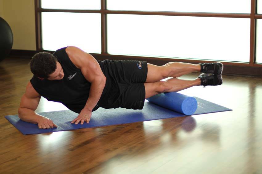 Peroneals-SMR — Roller Calves exercise demonstration