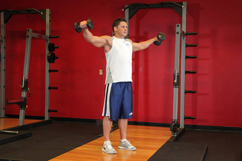 Power Partials — Dumbbell Shoulders exercise demonstration