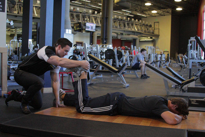 Prone Manual Hamstring — Body Weight Hamstrings exercise demonstration