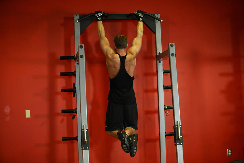 Pullups — Body Weight Lats exercise demonstration