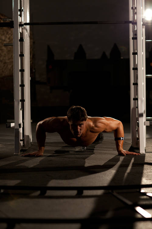 Push-Up Wide — Body Weight Chest exercise demonstration