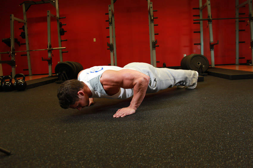 Pushups — Body Weight Chest exercise demonstration