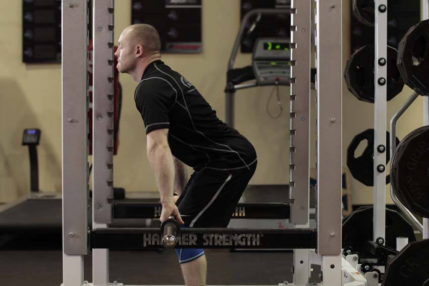 Rack Pulls — Barbell Lower Back exercise demonstration