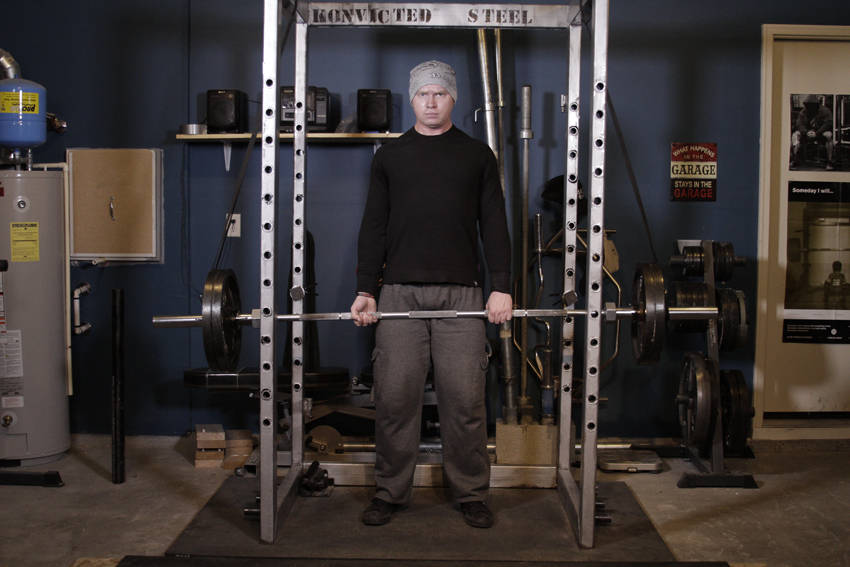 Reverse Band Deadlift — Barbell Lower Back exercise demonstration