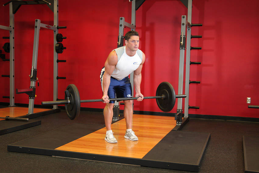 Reverse Grip Bent-Over Rows — Barbell Middle Back exercise demonstration