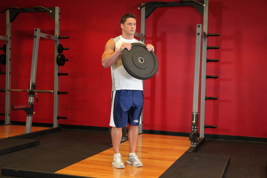 Reverse Plate Curls — Other Biceps exercise demonstration