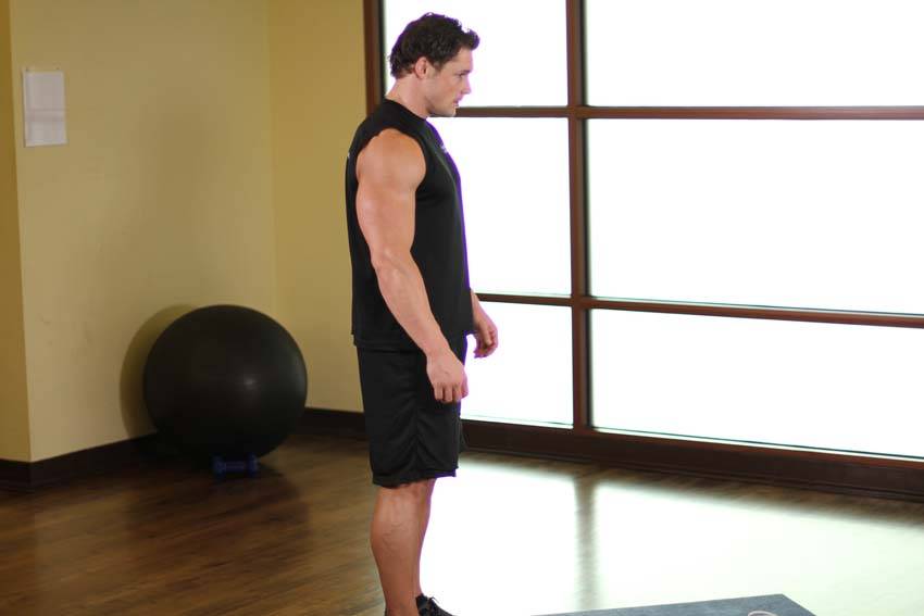 Runner's Stretch — Body Weight Hamstrings exercise demonstration