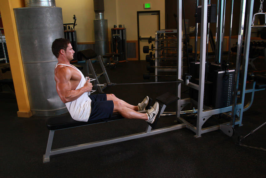 Seated Cable Rows — Cable Middle Back exercise demonstration