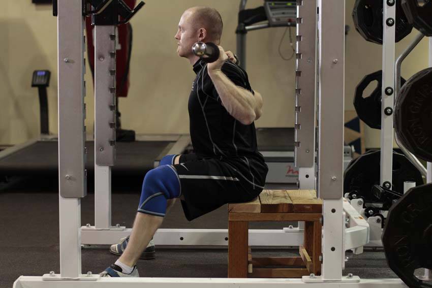 Seated Good Mornings — Barbell Lower Back exercise demonstration
