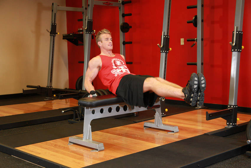 Seated Leg Tucks — Body Weight Abdominals exercise demonstration