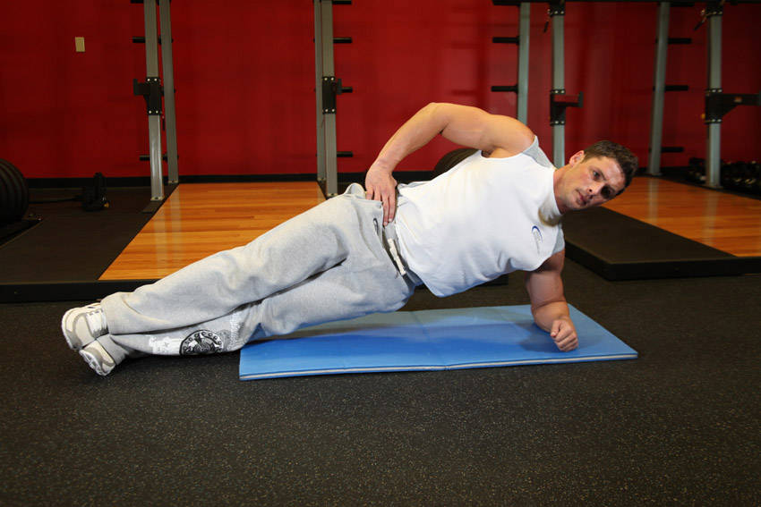 Side Bridge — Body Weight Abdominals exercise demonstration