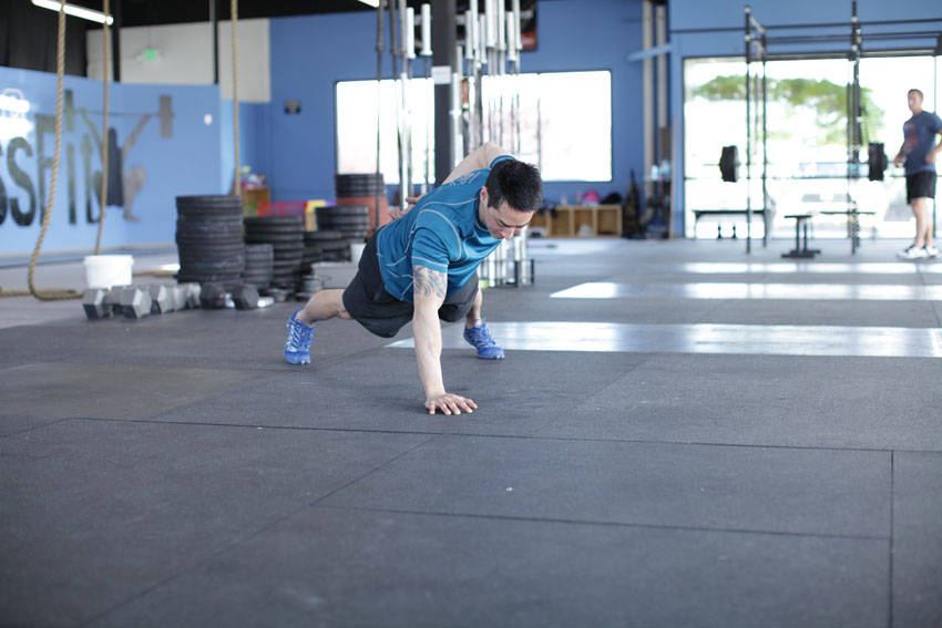 Single-Arm Push-Up — Body Weight Chest exercise demonstration