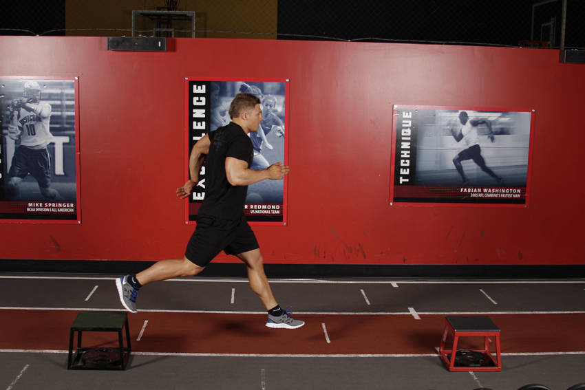 Single-Leg Stride Jump — Other Quadriceps exercise demonstration
