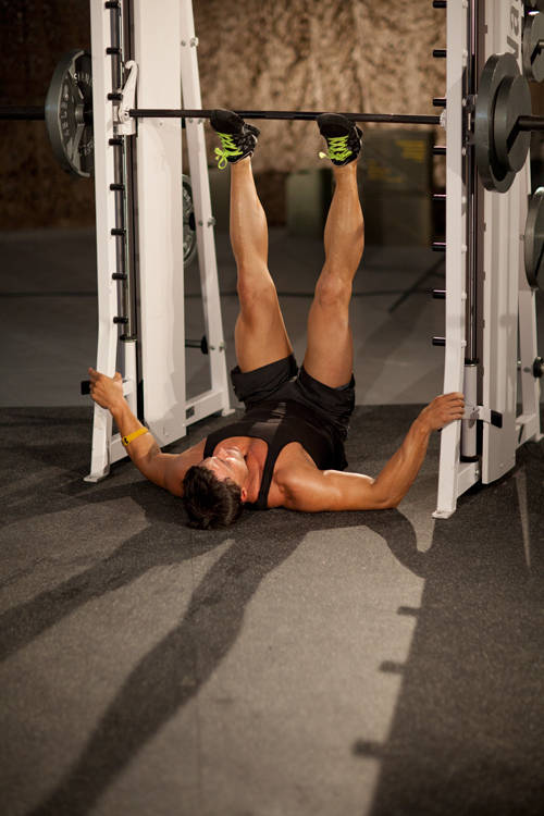 Smith Machine Leg Press — Machine Quadriceps exercise demonstration