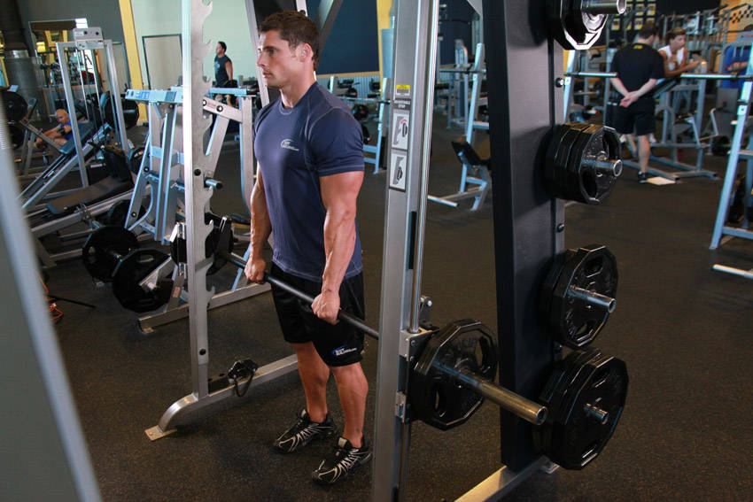 Smith Machine Stiff-Legged Deadlift — Machine Hamstrings exercise demonstration