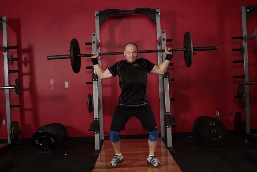 Snatch Balance — Barbell Quadriceps exercise demonstration