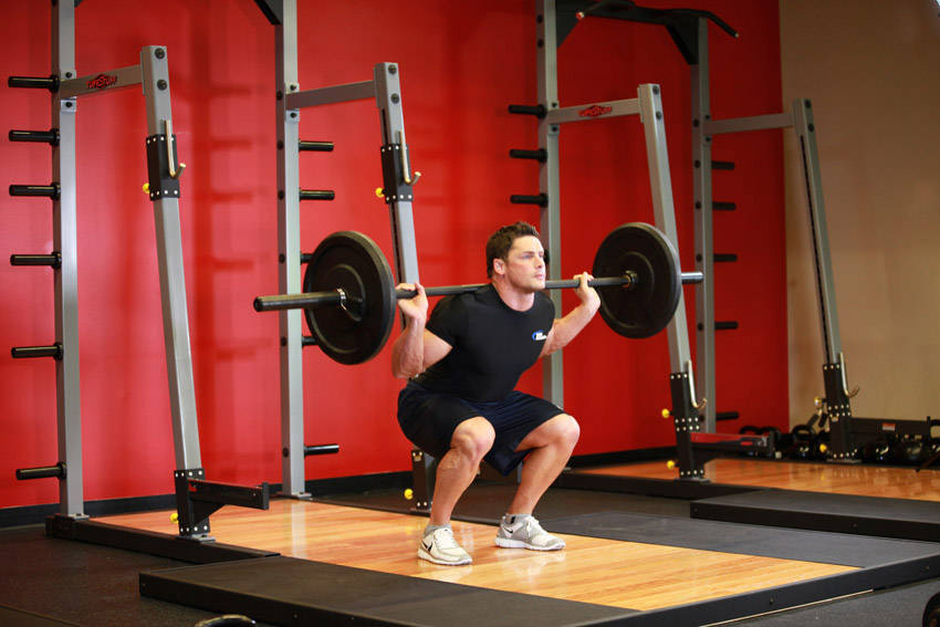 Speed Squats — Barbell Quadriceps exercise demonstration