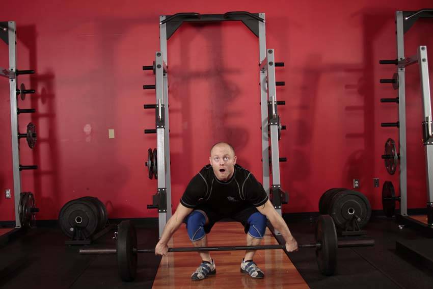 Split Snatch — Barbell Hamstrings exercise demonstration