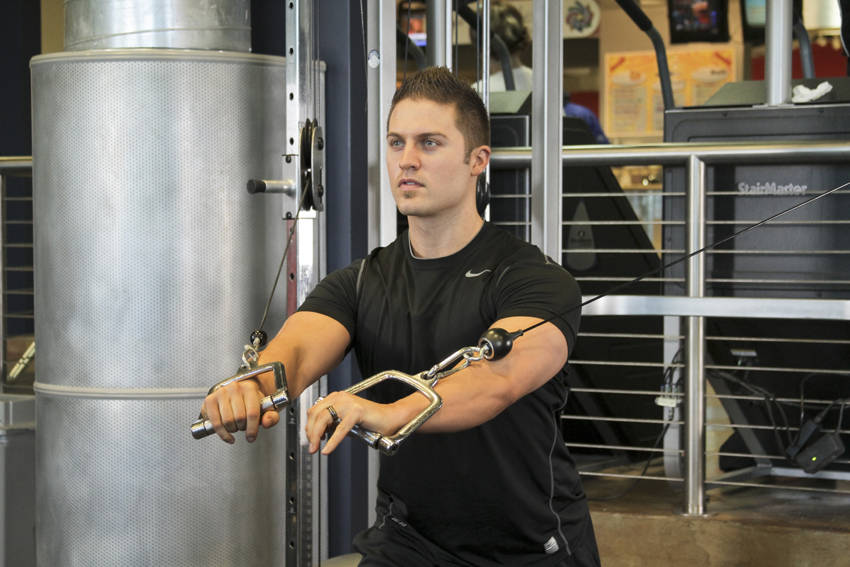 Standing Cable Chest Press — Cable Chest exercise demonstration