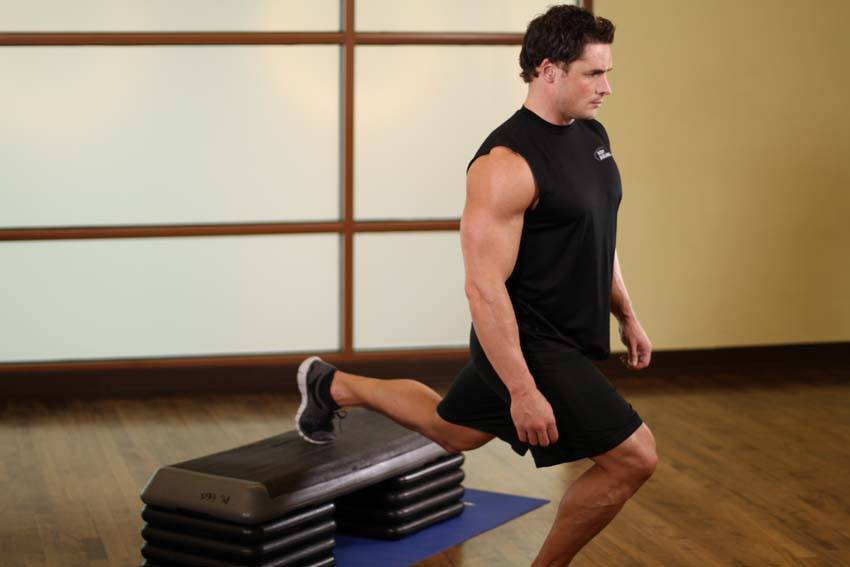 Standing Elevated Quad Stretch — Other Quadriceps exercise demonstration