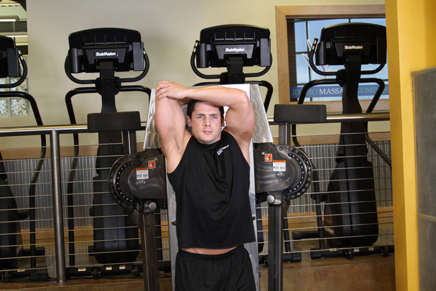 Standing Low-Pulley One-Arm Triceps Extension — Cable Triceps exercise demonstration