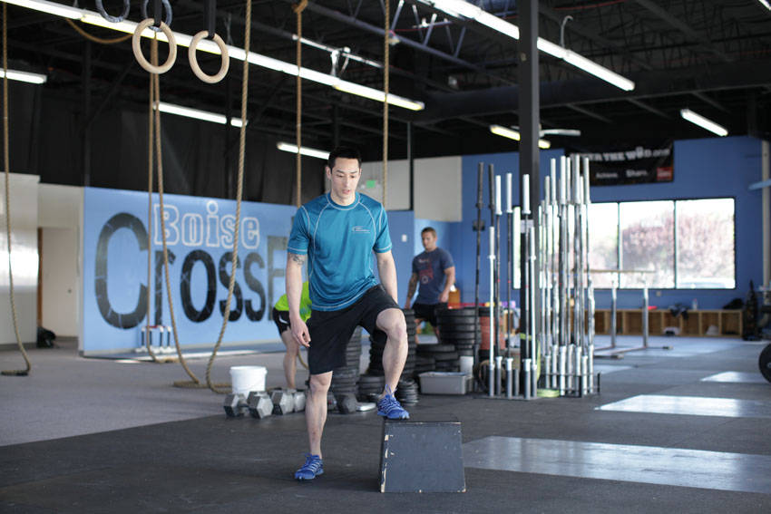 Stride Jump Crossover — Other Quadriceps exercise demonstration