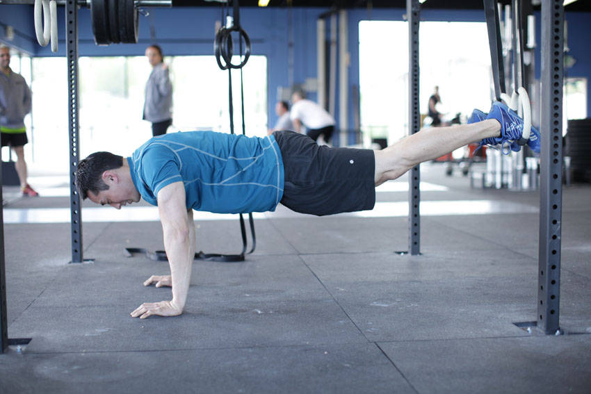 Suspended Reverse Crunch — Other Abdominals exercise demonstration