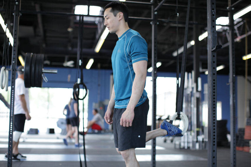 Suspended Split Squat — Other Quadriceps exercise demonstration