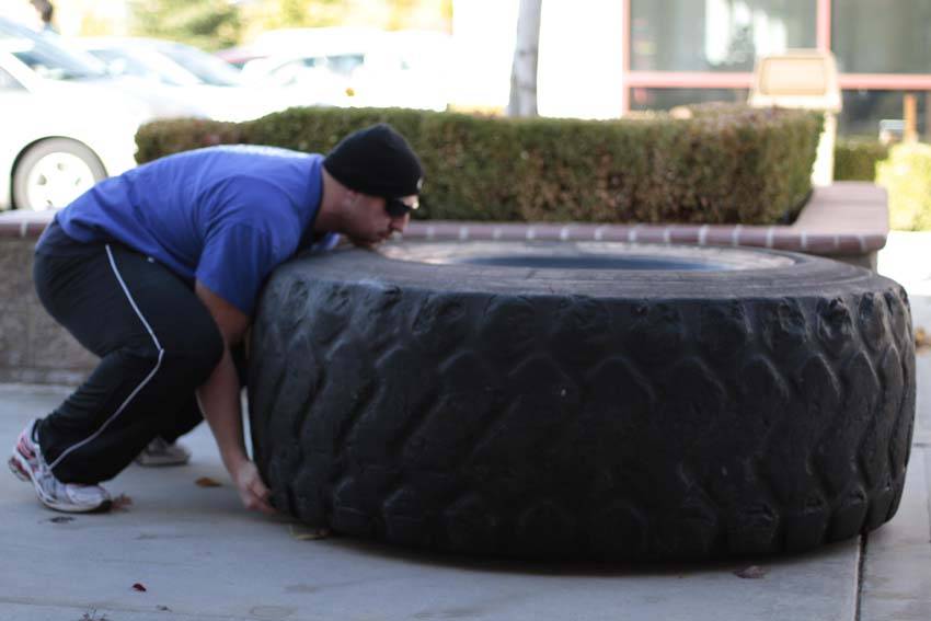 Tire Flip — Other Quadriceps exercise demonstration