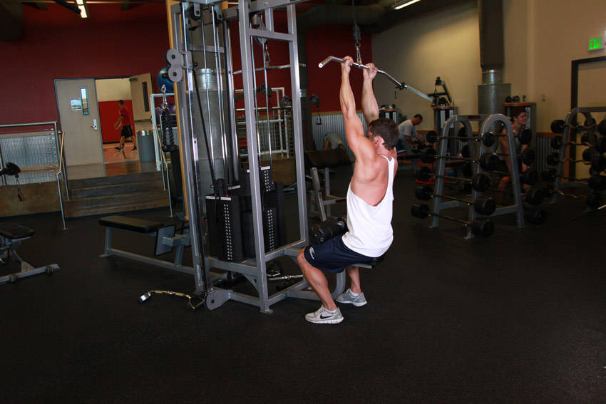 Underhand Cable Pulldowns — Cable Lats exercise demonstration