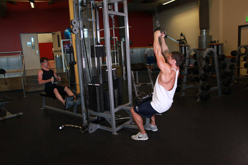 V-Bar Pulldown — Cable Lats exercise demonstration