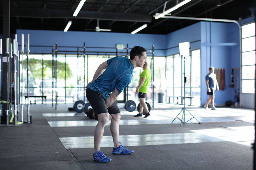 Vertical Swing — Dumbbell Hamstrings exercise demonstration