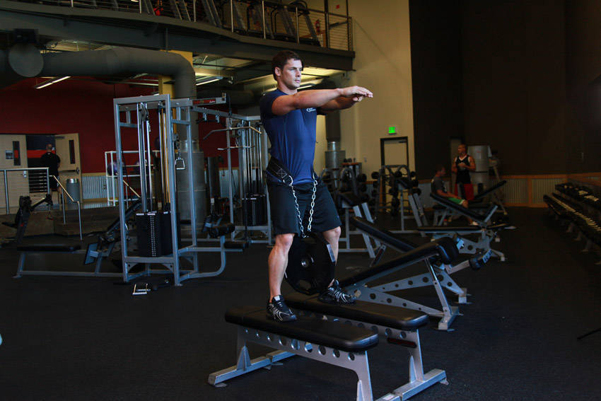 Weighted Squat — Other Quadriceps exercise demonstration