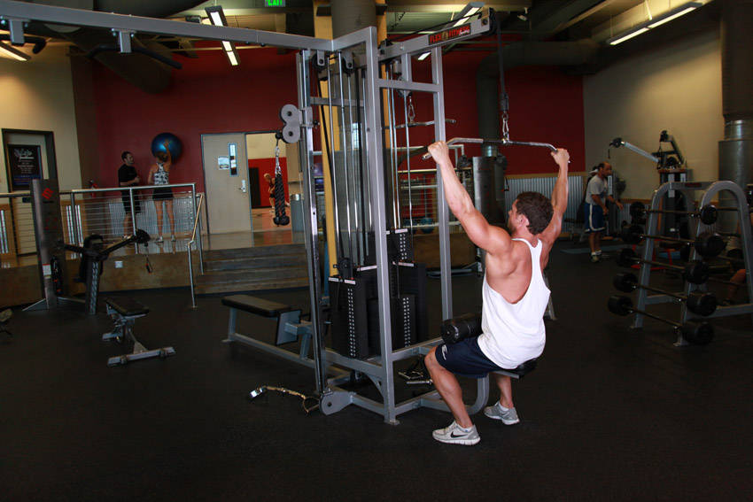 Wide-Grip Lat Pulldown — Cable Lats exercise demonstration