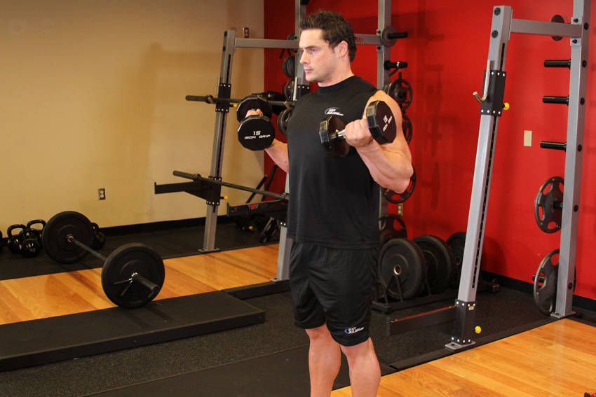 Zottman Curl — Dumbbell Biceps exercise demonstration